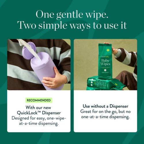 Biom 99% Water Hypoallergenic Baby Wipes - Fragrance Free - 720ct: Face & Body Application, Refill Pouch, With Aloe & Vitamin E