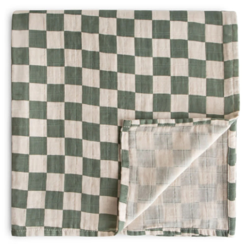 Mushie Organic Cotton Muslin Swaddle Blanket – Babyletto