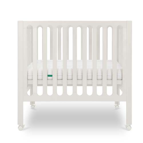 Newton Galileo Mini Crib with Newton Mattress - Warm White
