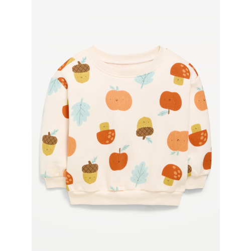 Long-Sleeve Waffle-Knit Pocket Sweatshirt for Baby