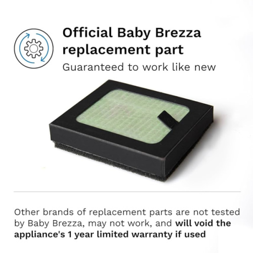 Baby Brezza Replacement HEPA Filter for Baby Brezza Baby Bottle Washer Pro