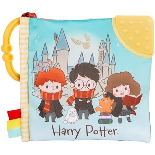 Kids Preferred Harry Potter Soft Book with Toy, Teether, and Crinkle, 5 Inches