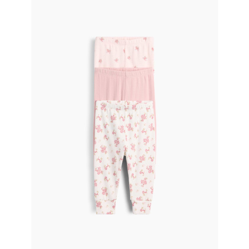 Baby Softspun Pointelle Pull-On Pants (3-Pack)
