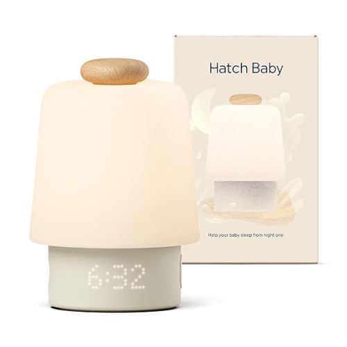 Hatch Baby Sound Machine & Night Light Routine Builder (Beechwood)