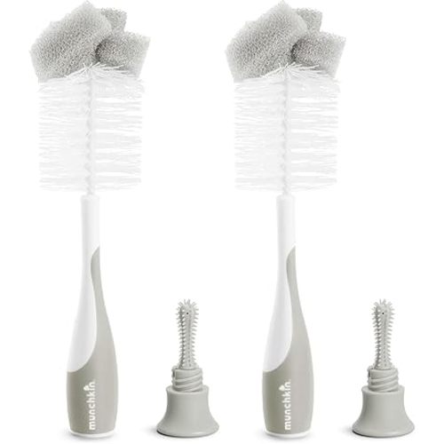 Munch Sponge Bottle Brush Size 1 Eac Munchkin Sponge Bottle Brush 1/Pack, Colors may vary