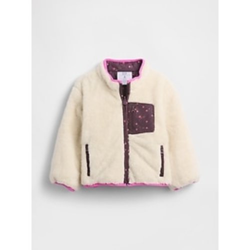 Baby & Toddler Lightweight Sherpa Reversible Jacket | Gap