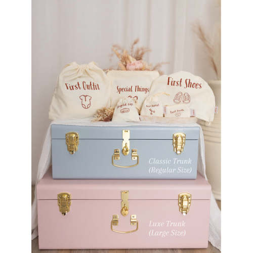 Baby Keepsake Box & Storage Trunk | Memory Chest – Keeprr – Keeprr Co