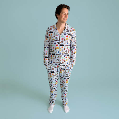 The Office Men's Luxe Pajama Pant Set