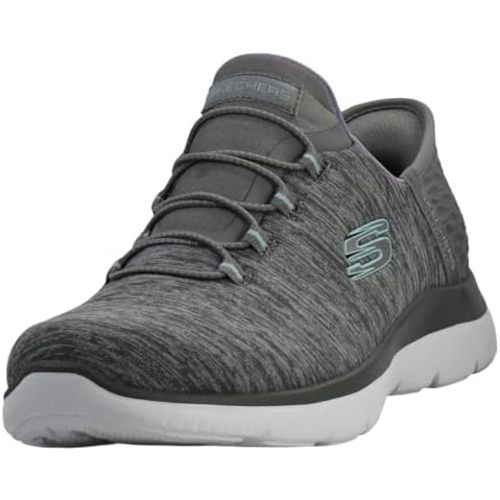 Skechers Women's Summits Hands-Free Slip-Ins – Memory Foam Insole, Heel Pillow, Vegan Materials Sneakers