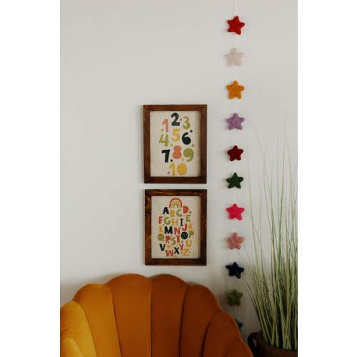 ABC's & 123's Banana Paper Sign – Rosies Boutique Haiti