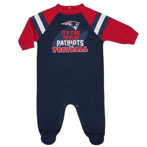 Gerber NFL Unisex Baby Nfl Team Footed Sleep and Play