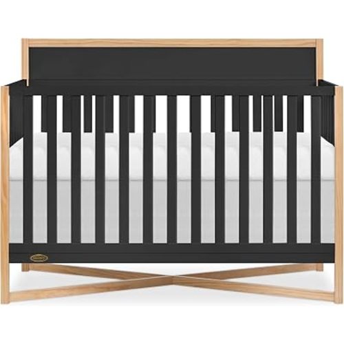 Dream On Me Owen 5-in-1 Convertible Full Size Baby Crib, GREENGUARD Gold
