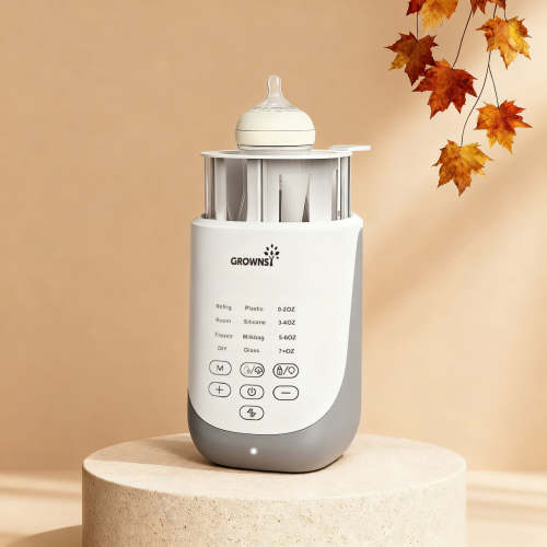 10-in-1 Fast Baby Bottle Warmer with Smart Auto-Lift – GROWNSY