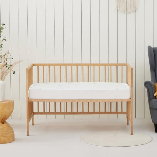 Bamboo-Blend Knitted Waterproof Cot Mattress Protector