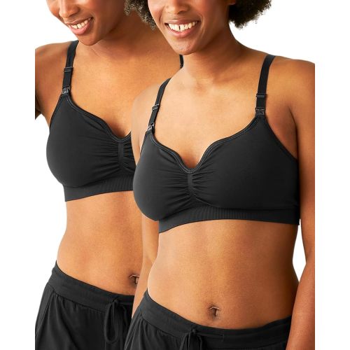 Kindred Bravely Tatum Maternity Nursing Bra, Seamless Bralette Set, 2 Pack