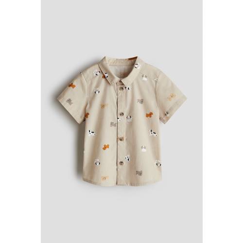 COTTON POPLIN SHIRT