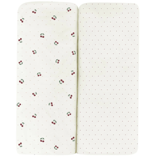 Red Cherries Bassinet Sheet Set – Ely's & Co.