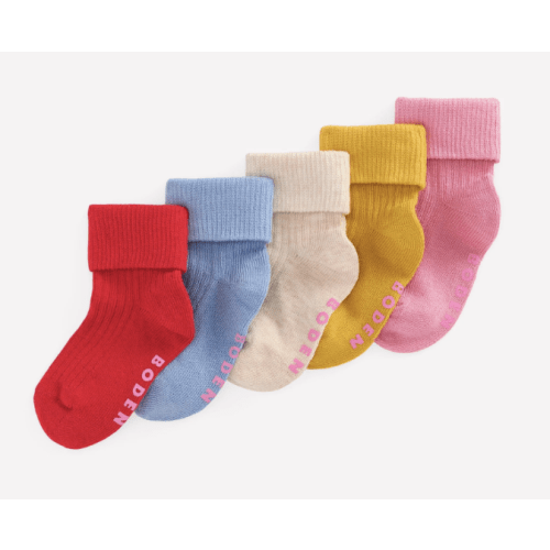 Baby 5-pack Socks-Multi | Boden USA