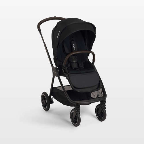 Nuna ® TRIV ™ next Caviar Black Compact Foldable Baby Stroller