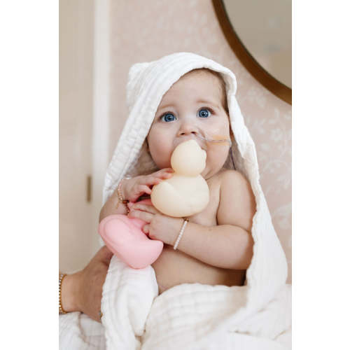 Bath - Infant Hooded Towel - Grey
