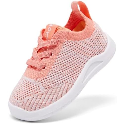 MORENDL Toddler Shoes Baby Walking Sock Shoes Infant Sneakers 0-4 Years Boy Girl Barefoot Tennis Shoe Non-Slip Brethable