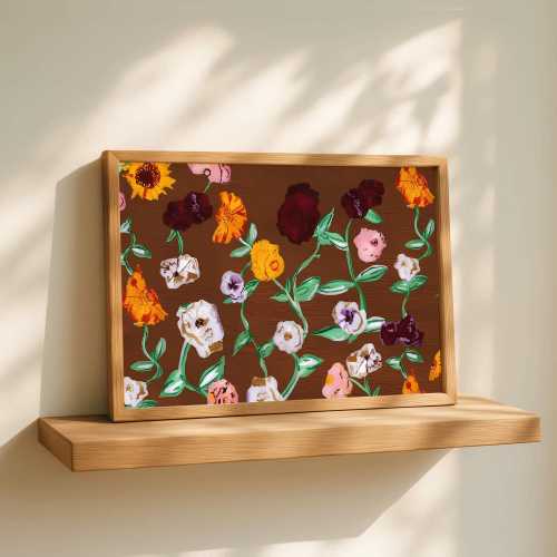 Surprise Piano Flowers Wall Prints, Swifty TS Merch Canvas Poster, Livingroom Wall Decor