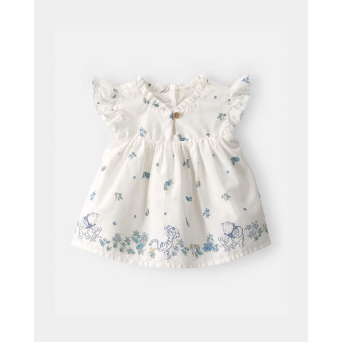 Baby Girl Disney© Winnie the Pooh Ruffle-Sleeve Floral Top - White - OshKosh B'gosh | Carter's