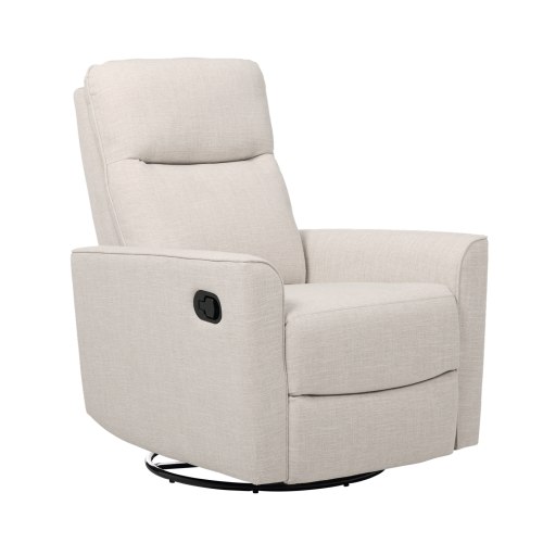 Felix Glider Recliner Nursery Chair in Eggshell | iL Tutto