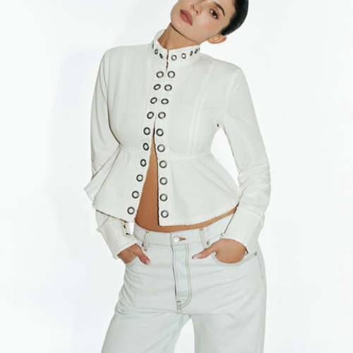 Empire Jacket in Cloud | KHY by Kylie Jenner – Khy