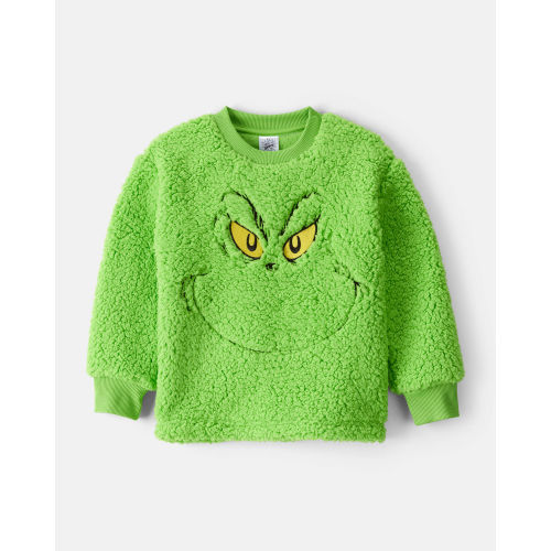 Toddler Christmas Dr. Seuss™ The Grinch Pullover Sweatshirt - Green - Carter's | Carter's