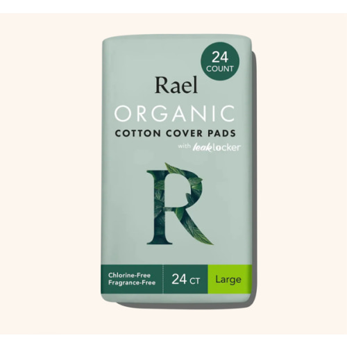 Large Organic Cotton Cover Pads With Wings