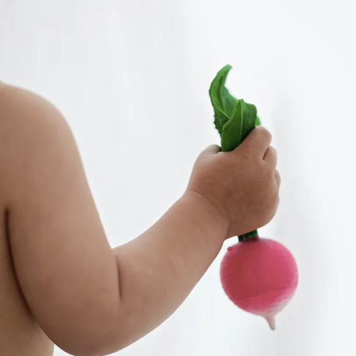 Ramona the Radish Teether by Oli & Carol