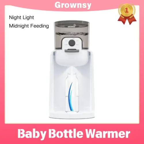 GROWNSY Instant Baby Bottle Warmer, Precise 4 Temperatures Control - TikTok Shop