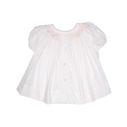 Baby Blessings Pink Flowers Sophia Dress - Spoiled Sweet Boutique - Spoiled Sweet Boutique