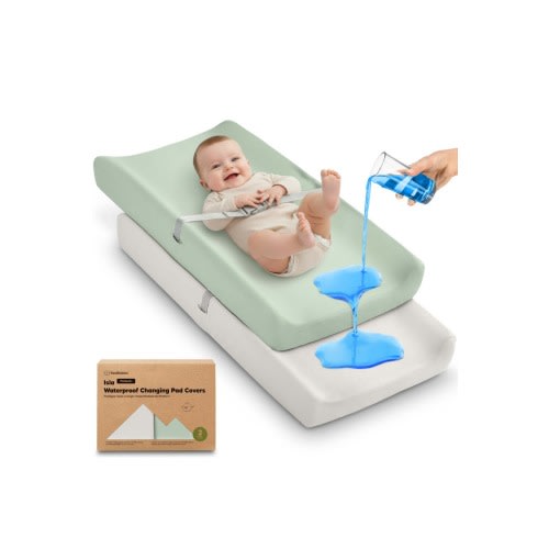 2-Pack Isla [Protect+] Waterproof Changing Pad Covers