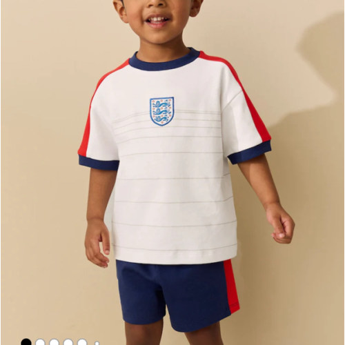 Buy White England Football Shirt and Short Set (3mths-3yrs) from Next USA