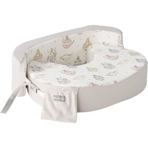 Nursing Pillow with Full Lumbar Support Print