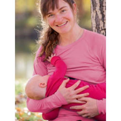 Iksplor Nursing Long Sleeve | 100% Washable Merino Wool