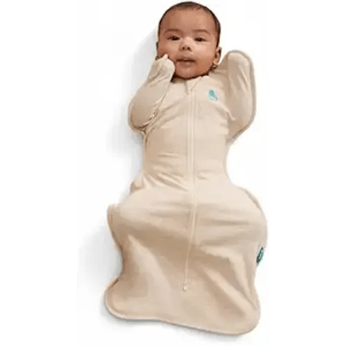 Love to Dream Swaddle UP, Sleep Sack 0-3 Months, Self-Soothing, Improves Sleep, Secure Fit Helps Calm Startle Reflex, Baby Essentials Must Haves Newborn, 1.0 TOG, 13-19 lbs, Oatmeal