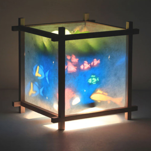 Aquarium Rotating Kids Nightstand Lamp | Magic Lamp