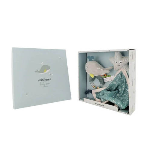 Little Whale Baby Gift Set
