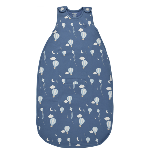 4 Season® Ultimate Baby Sleep Bag, Merino Wool & Organic Cotton, Hot Air Balloon