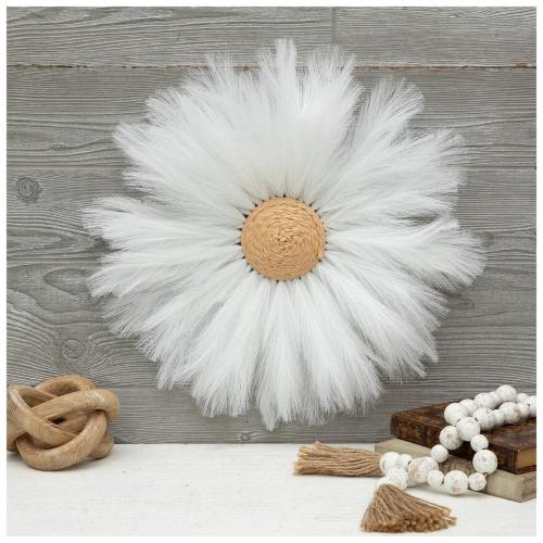 Pampas Grass Flower Wall Decor
