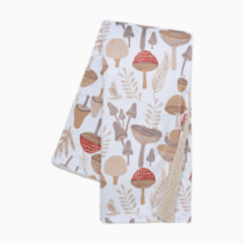 Lambs & Ivy Baby Blanket - Mushroom Meadow