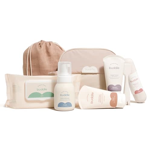 Buddle Diaper Rash, 6-Piece Kit, 40% Zinc Oxide Ointment, Diaper Cream, Foam Cleanser, Wipes, Paddle Pal Silicone Spatula & Bag