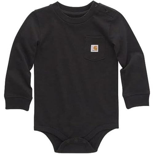 Carhartt Kid's CA5002 Long-Sleeve Pocket Bodysuit