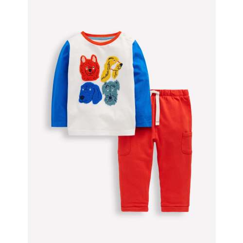 Jersey Overalls Play Set-Multi Dogs