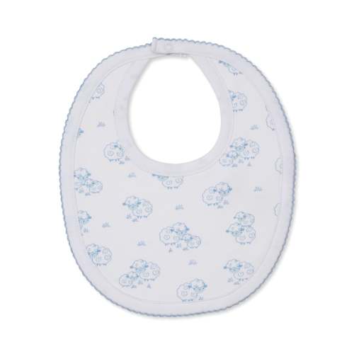 Sweet Sheep Blue Bib