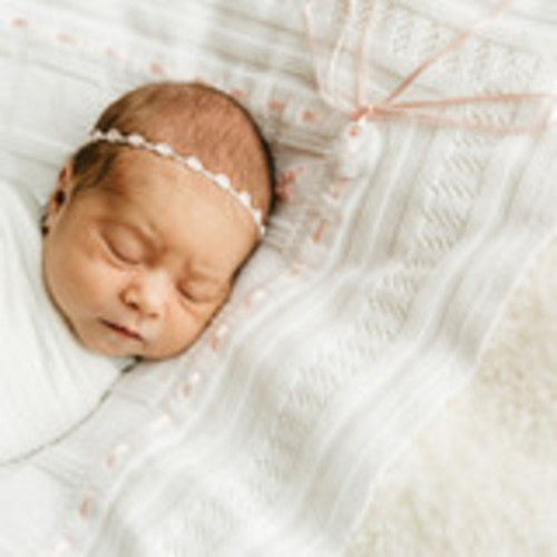 Girls Embroidered Receiving Blanket | Feltman Brothers