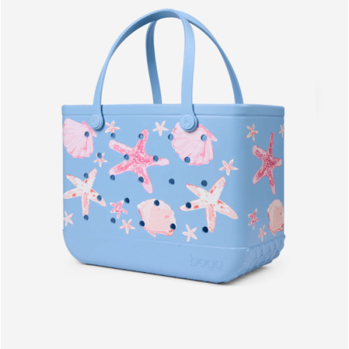 Original Bogg Bag - Carolina Blue Shells and Starfish – boggbag.myshopify.com